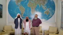 Dr. Mohammed Al-Akkas with Dr. Abdullah & Br. Yahya